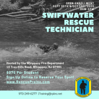 Swiftwater Rescue Technician - Open Enrollment - September 30th & October 1st, 2023