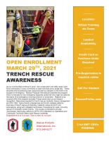 Trench Rescue Awareness - Virtual Open Enrollment