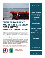 Open Water Rescue Awareness & Operations - Open Enrollment